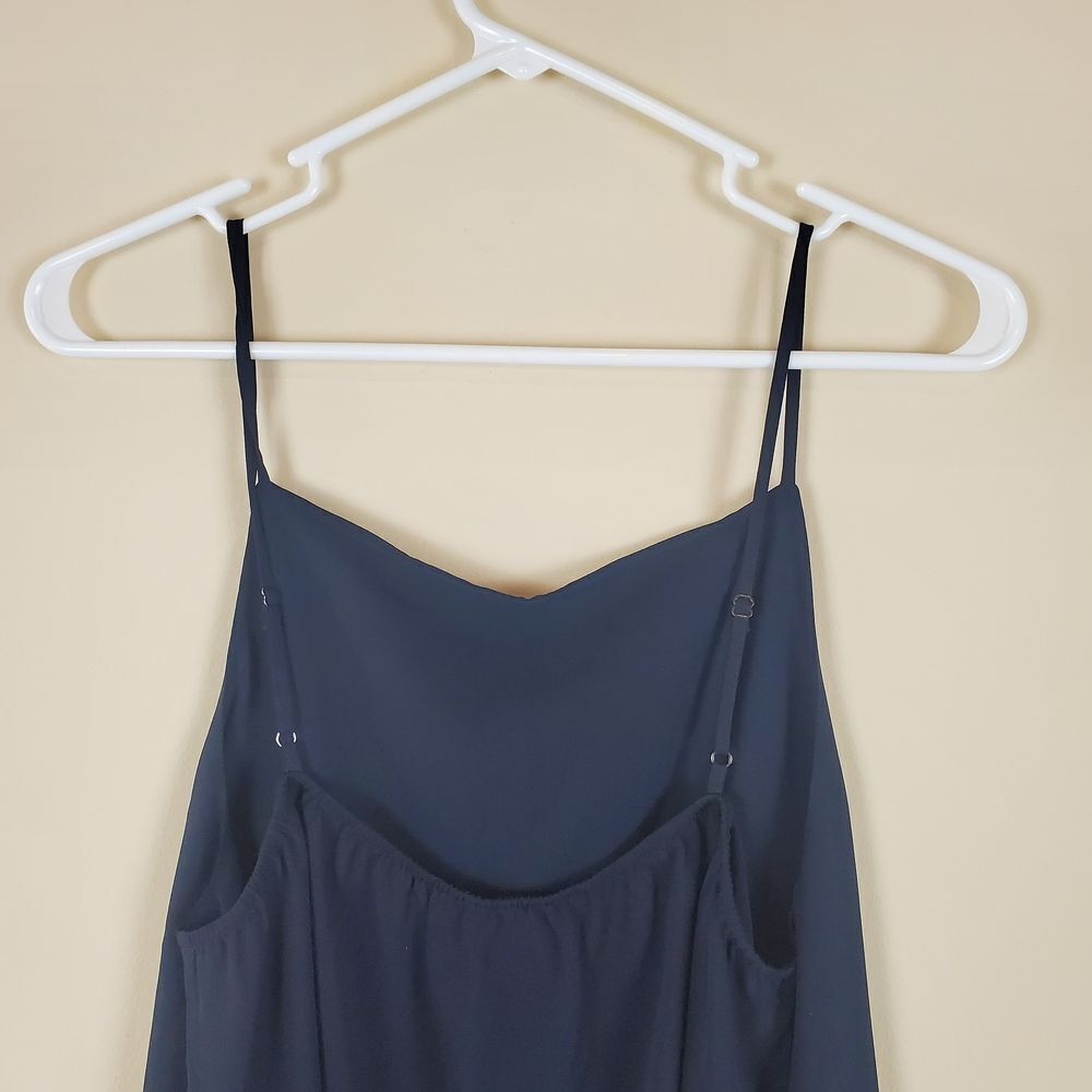 Loft Navy Blue Spaghetti Strap Maternity Tank Size Small - Picture 3 of 7